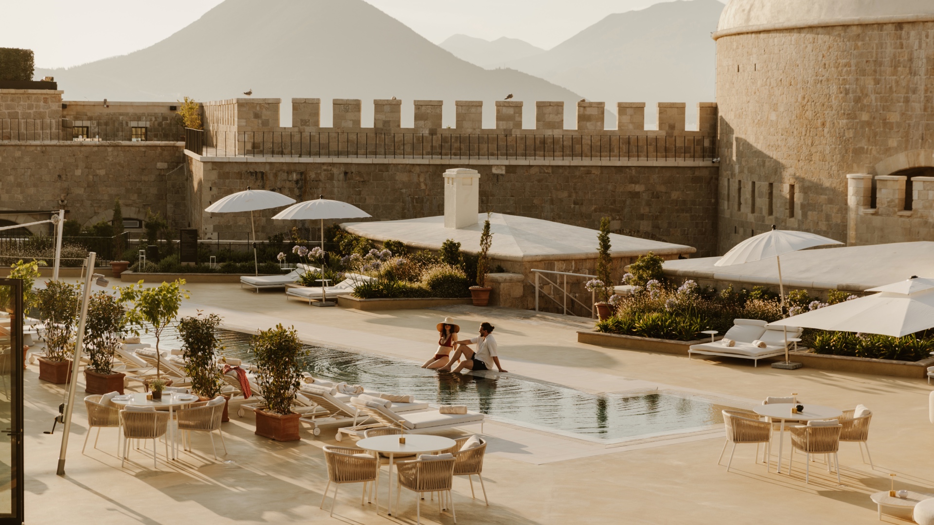 Mamula Island Parasol Restaurant